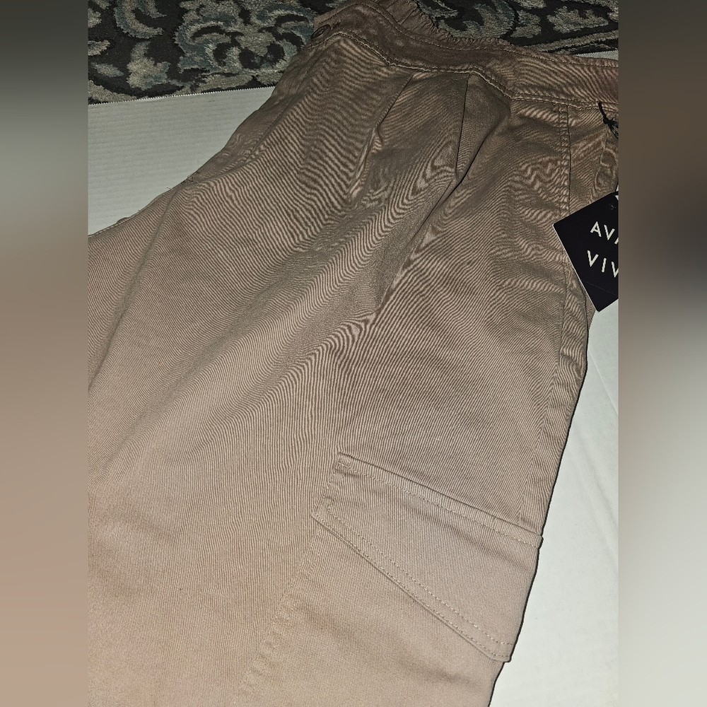 Ava & Viv Women's Tan Pants size 3X NEW